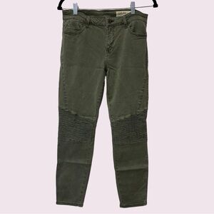 Pistola Moto Detail Skinny Pant, Olive